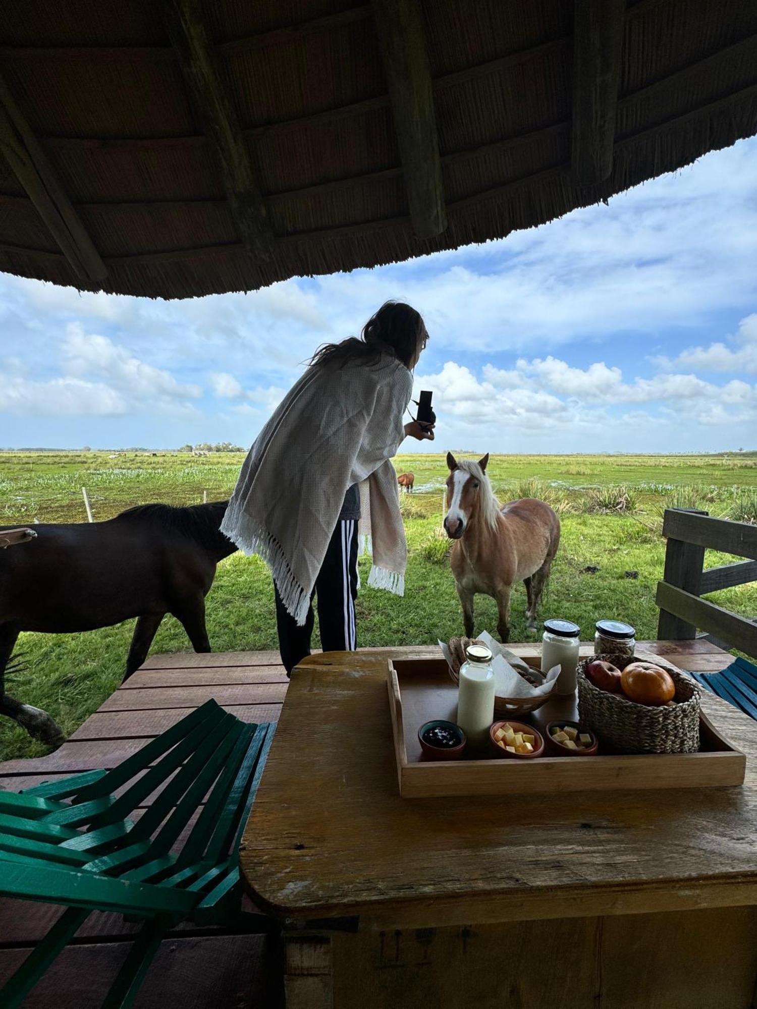 Los Chaja Ecolodge Barra de Valizas Buitenkant foto